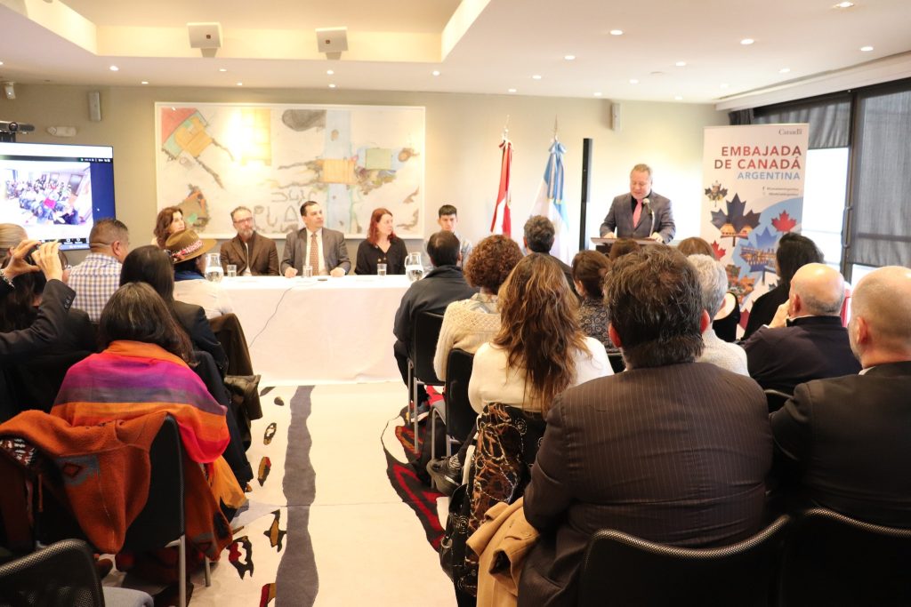 Actividad sobre temas indígenas en Buenos Aires