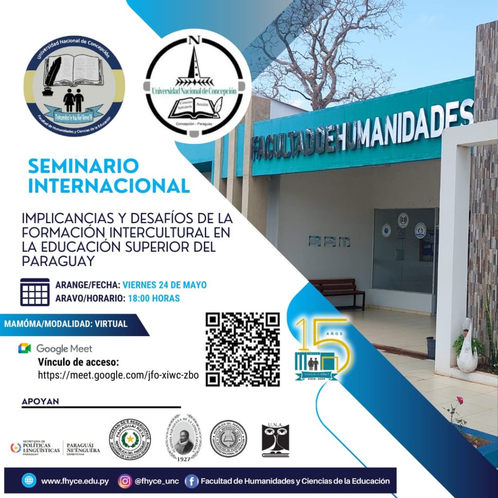 «SEMINARIO INTERNACIONAL: Implicancias y desafíos de la formación intercultural en la Educación Superior del Paraguay»