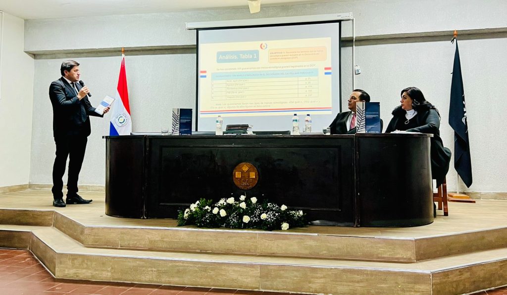 Presentación de investigación sobre guaranismos en la «Semana de Letras»