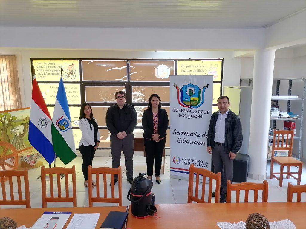 Visita de asesoramiento y acompañamiento técnico lingüístico a la gobernación de Boquerón