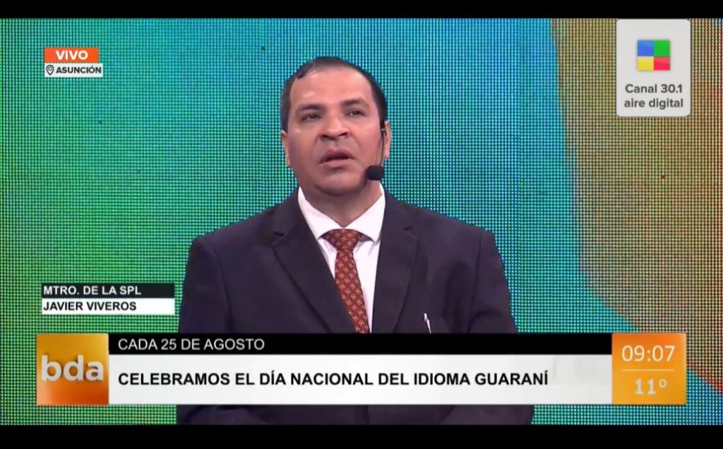 El ministro Javier Viveros destaca la importancia del guaraní en programa de América Paraguay