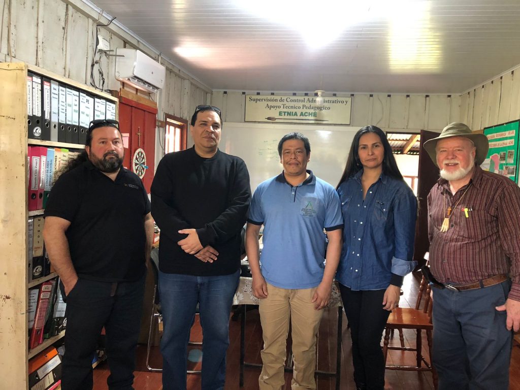Visita de la SPL a Comunidad Puerto Barra del Pueblo Aché