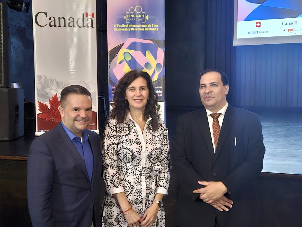 Ministro de la SPL participó de la apertura del 8° Festival Internacional de Cine Ambiental y Derechos Humanos (FINCA.DH) en Paraguay