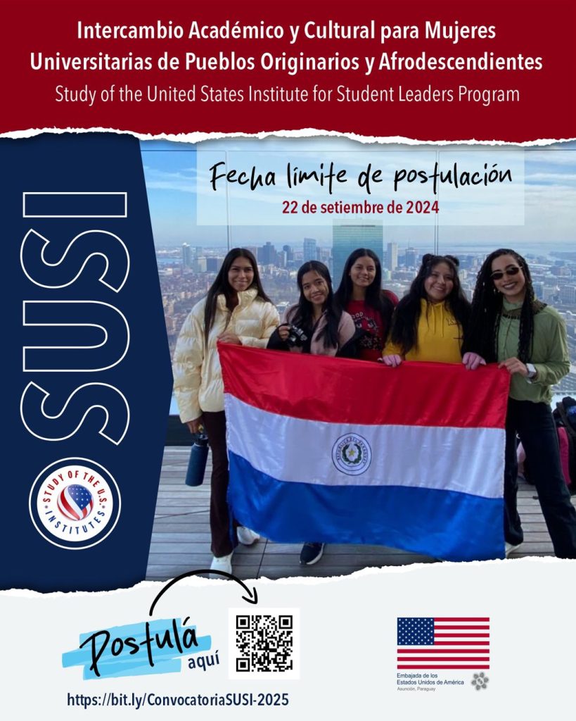 Ikatu gueteri eñemboheraguapy reike hag̃ua programa de intercambio SUSI-pe, Estados Unidos-pe oikótava