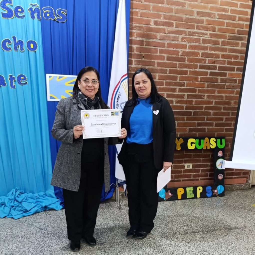 SPL recibe reconocimiento por parte de la Primera Escuela para Sordos