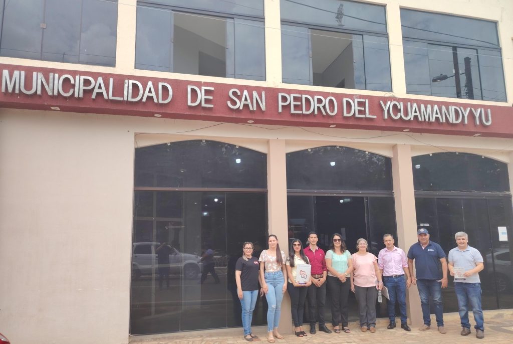 SPL realiza visita de asesoramiento y acompañamiento técnico lingüístico a la municipalidad de San Pedro del Ycuamandyyú