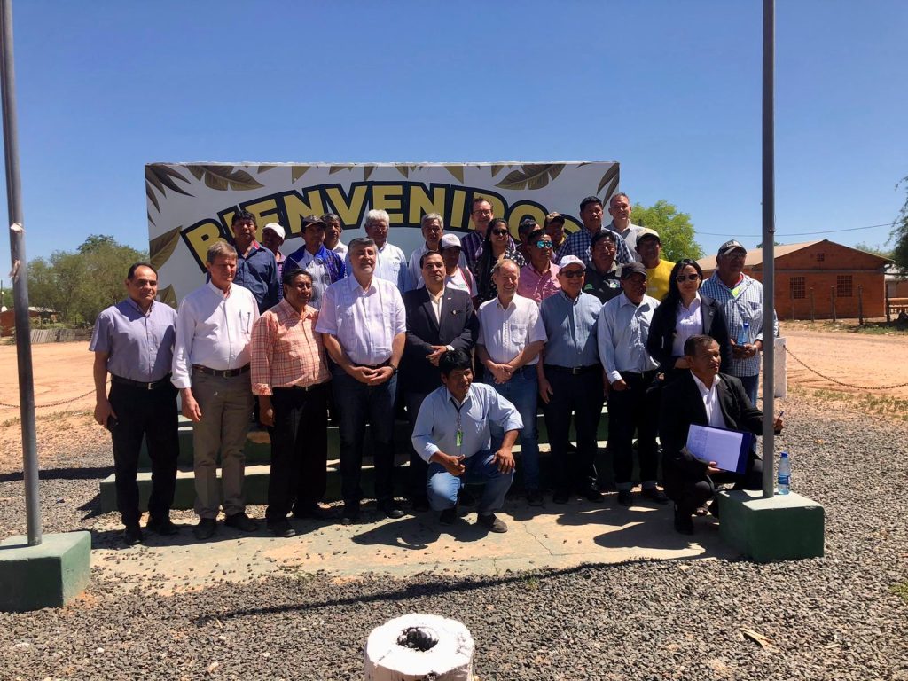 Oñemomba’apo ñepyrũ Radio Comunitaria Pesempoó, Comunidad Enhlet Norte-ygua, opytáva Loma Plata, Boquerón-pe