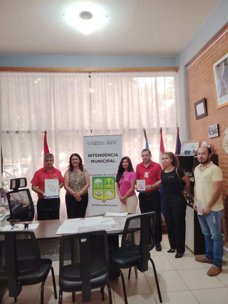 La Secretaría de Políticas Lingüísticas asesora a la Municipalidad de Loma Plata