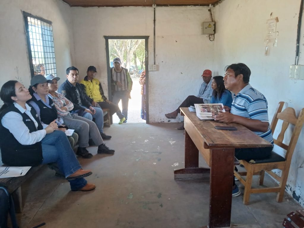 Encuentro con líderes Sanapaná para la preservación de su lengua