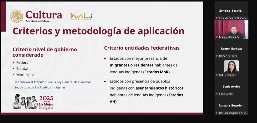 Intercambio Técnico sobre Rescate y Documentación de Lenguas en Riesgo