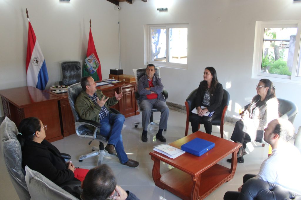 Inicio de trámites para la instalación de la UAL en la municipalidad de Benjamín Aceval